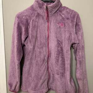 The North Face Girl’s Osito Fleece Full Zip Jacket Purple